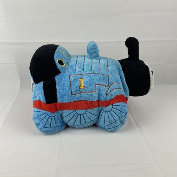 Pillow Pets Thomas the Train 17" Blue Plush Pillow Stuffed Toy Thomas & Friends - Picture 2 of 8